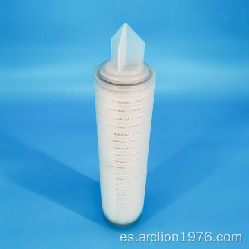 Sistema de filtración de agua 0.2UM PP Elemento de filtro plegable